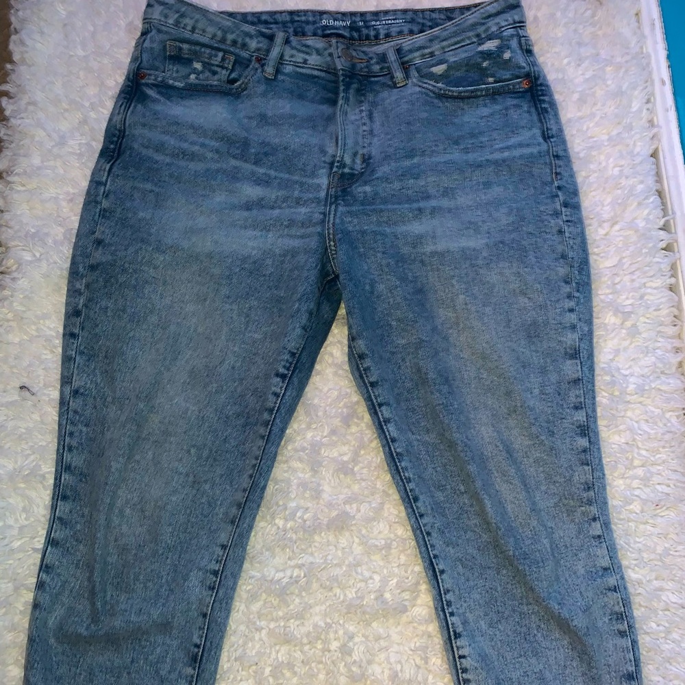 Denim Jeans Blue Jeans Mom Jeans